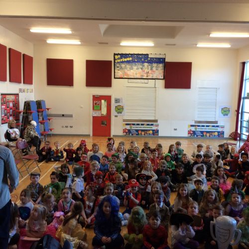 An author came to visit us!