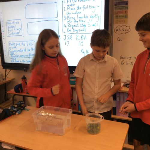 STEM investigation - How much cargo can our ship hold?