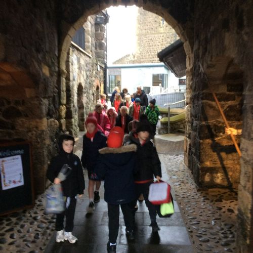 P4 trip to Carrickfergus Castle