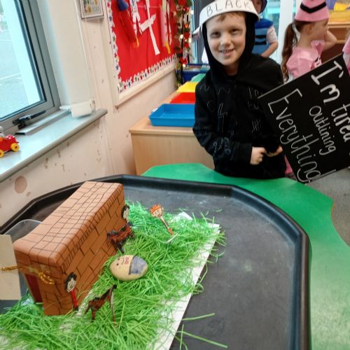 We had lots of fun on world book day!