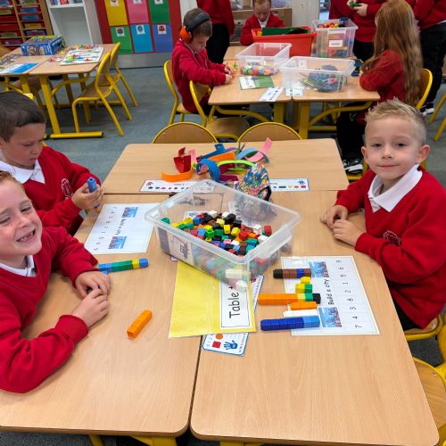 We have fun learning in P2!
