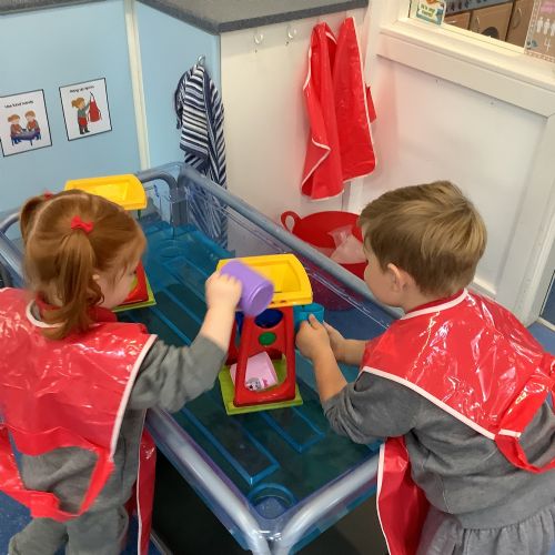 Settling into Nursery!